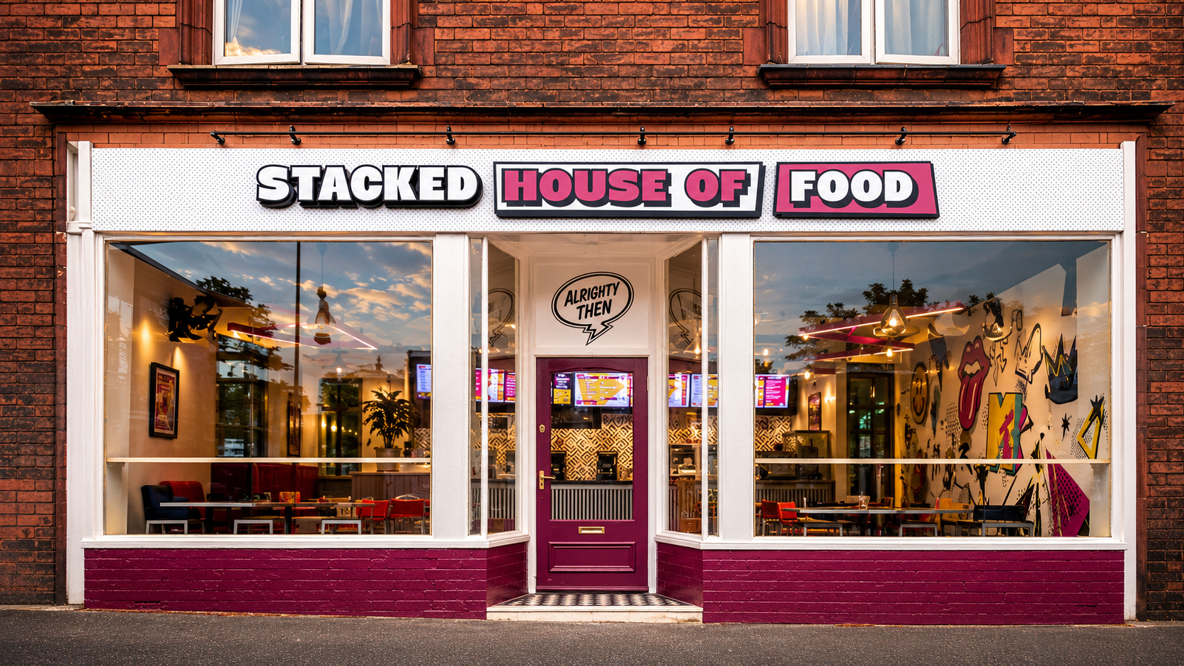 Stacked House of Food shop front